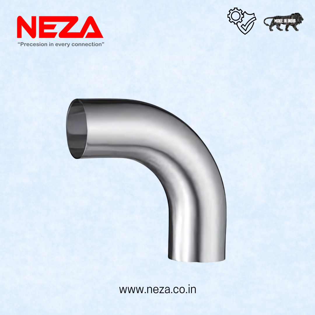 High quality ss 304 dairy bend | ss dairy and pharma fittings manufacturer-NEZA