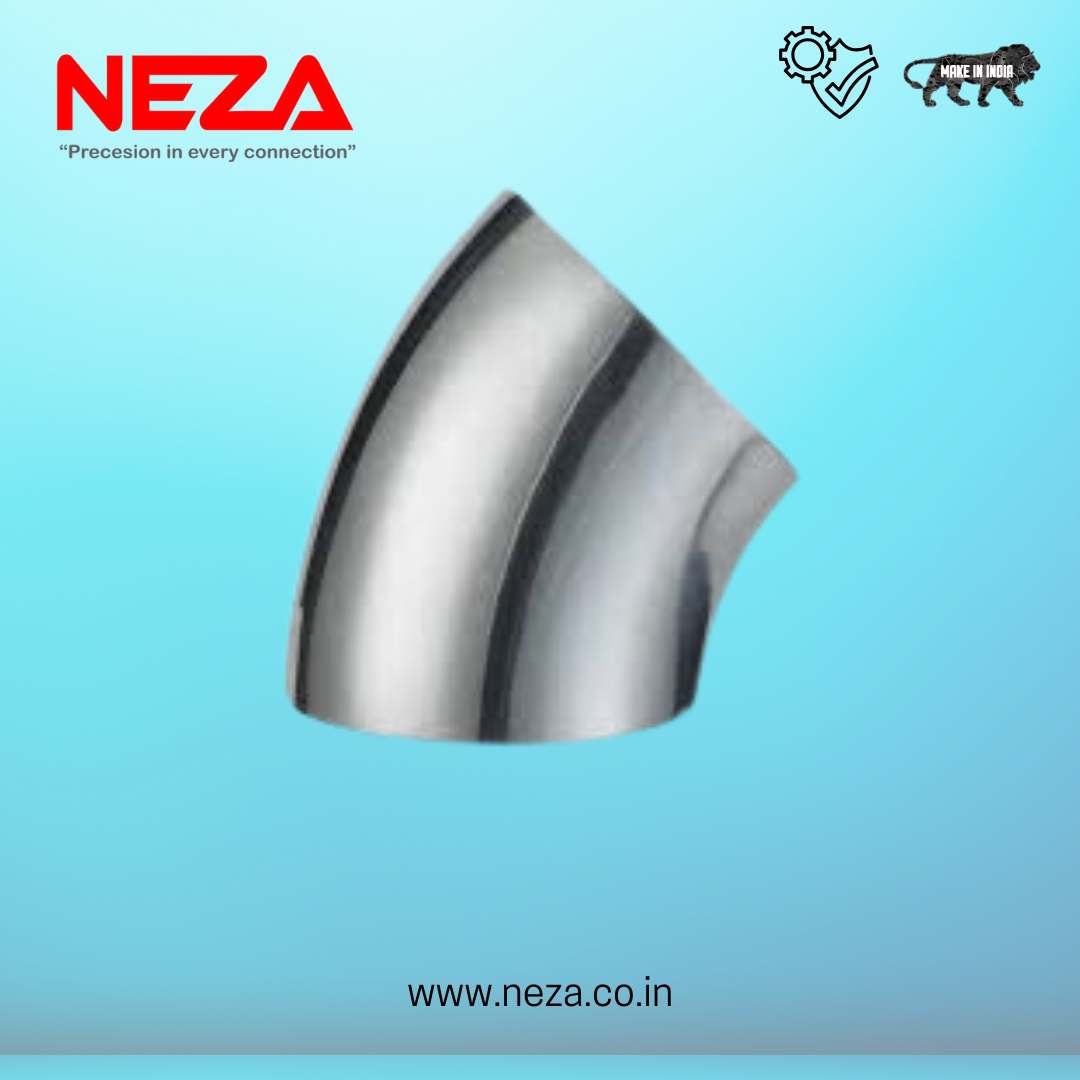 Stainless Steel 45° Elbow – Neza Engineering Co.