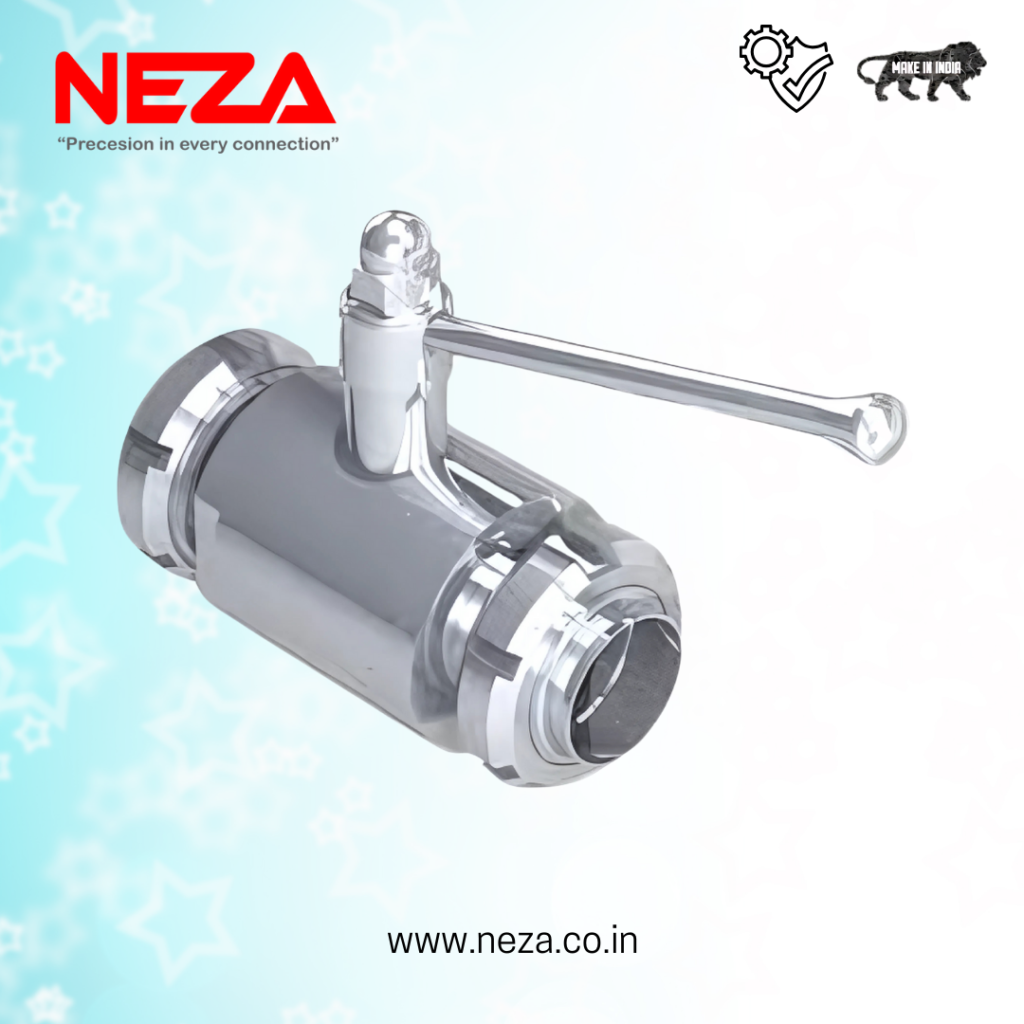 Premium SMS Ball Valve – Stainless Steel Flow Control Valve