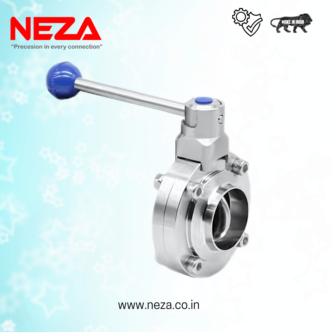 Stainless Steel Butterfly Valve Plain