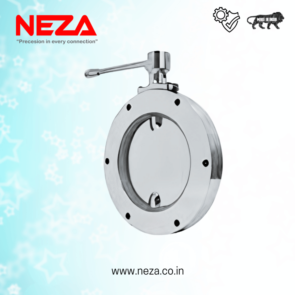 SS Sandwich Butterfly Valve