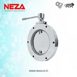SS Sandwich Butterfly Valve