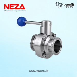 SS Butterfly Valve TC End
