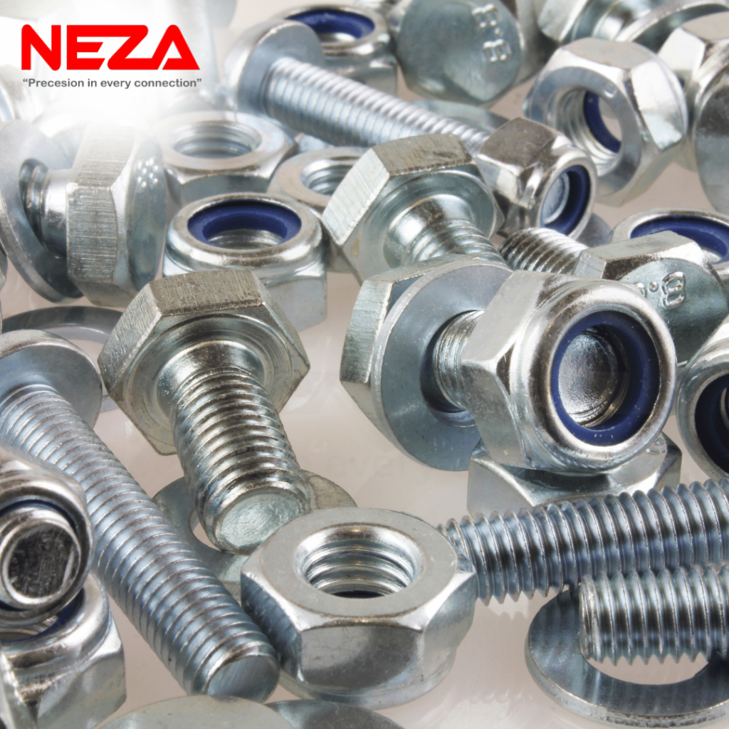 Nut bolt and fasteners